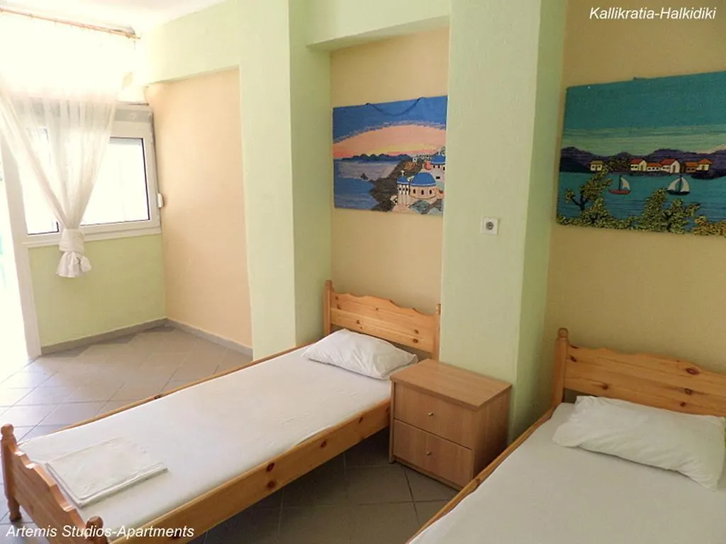 Artemis Studios & Apartments Nea Kallikrateia